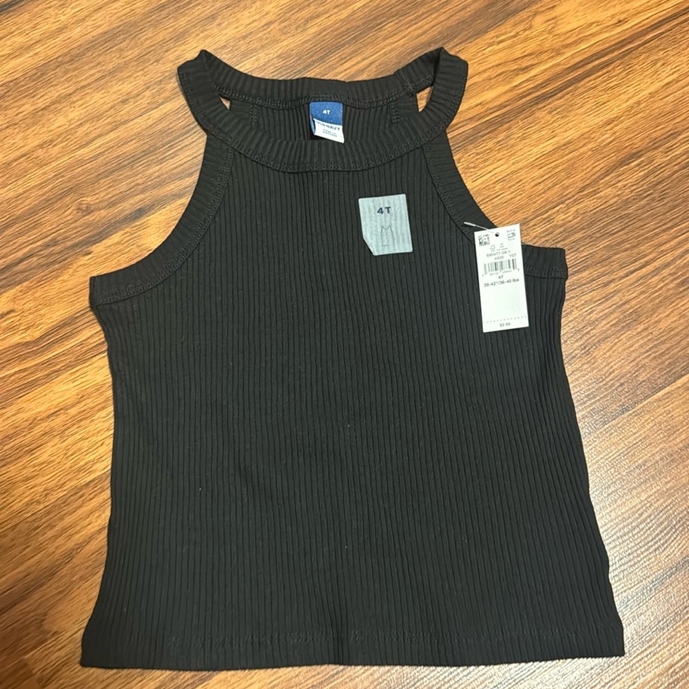4T Black Old Navy Tank Top